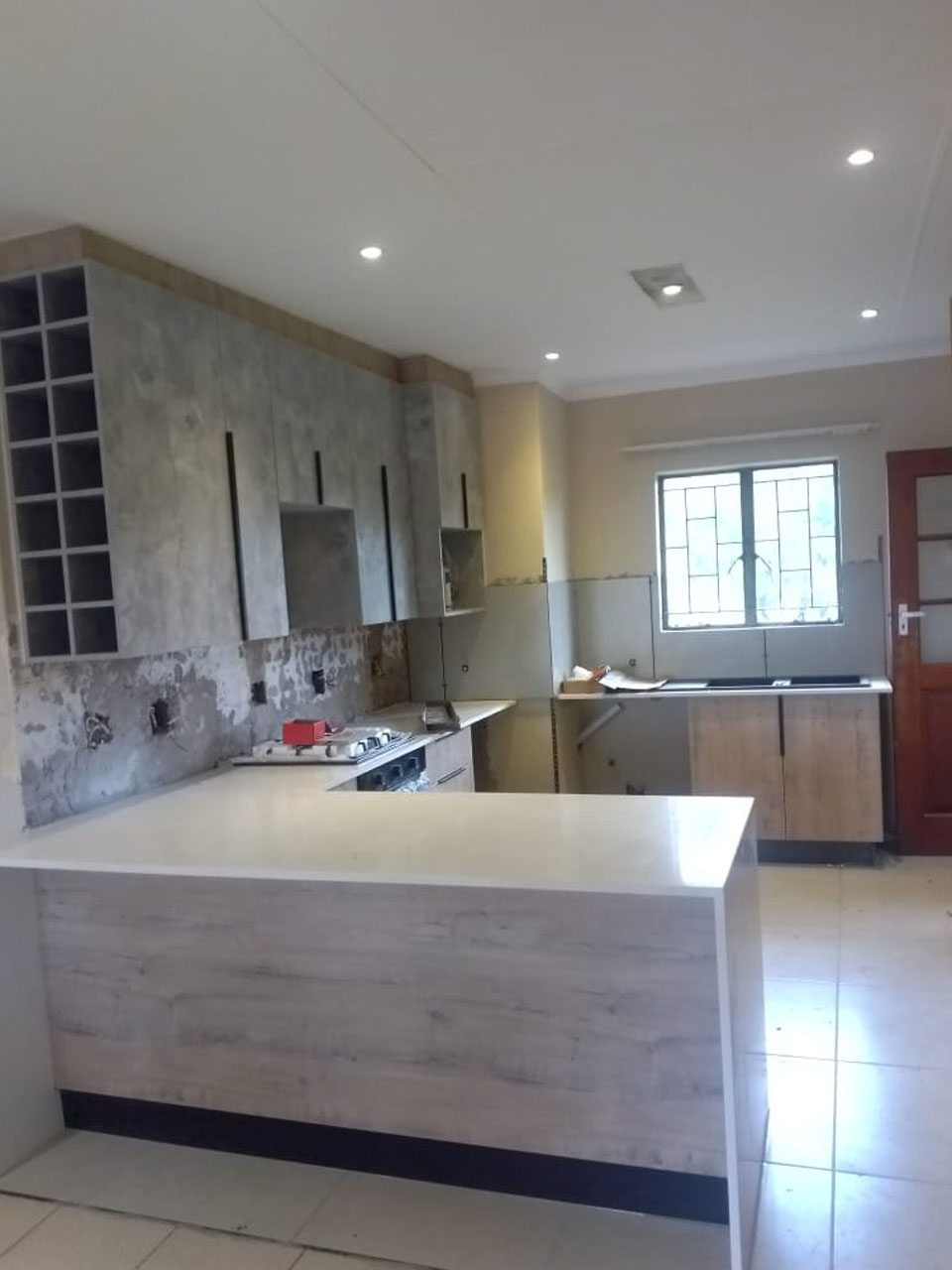 Kitchen and bathroom renovations