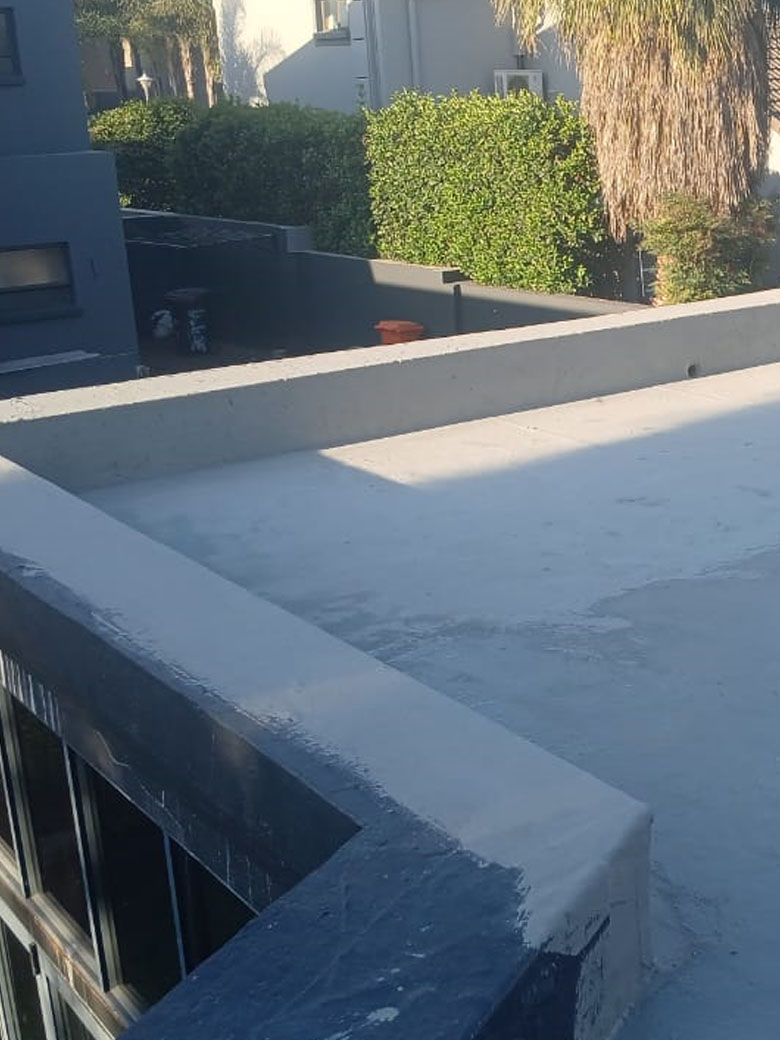 Painting and waterproofing