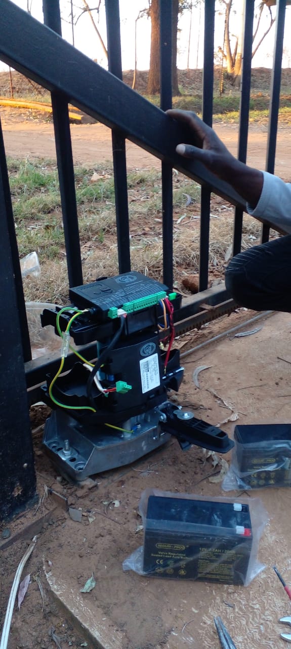 Mictech electricians in Gauteng working on an electrical installation